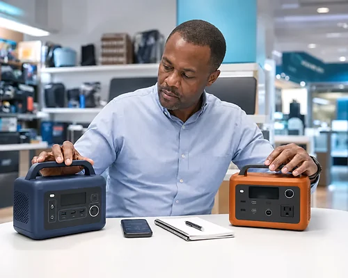 Compare products only after you know what you need to power.