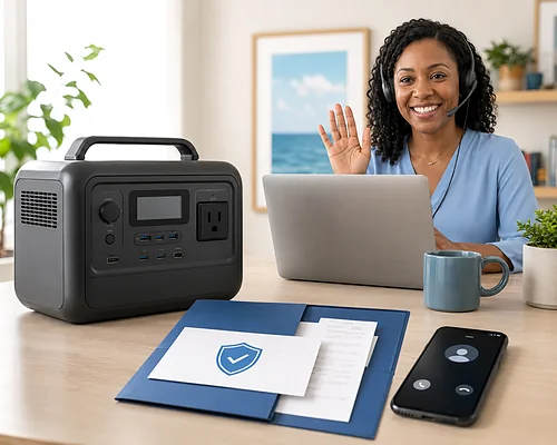 A warranty is valuable only when the company can honour it where you live.
